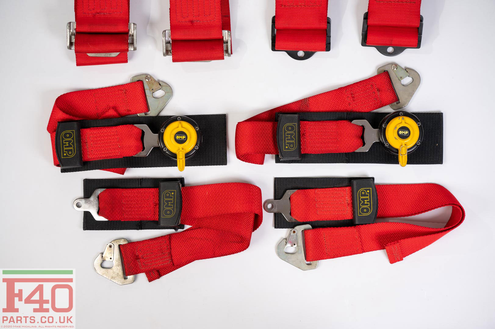 Ferrari 355 Challenge OMP Race Seat belts F40 Parts