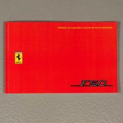 F50 Warranty Card and Maintenance Plan Booklet